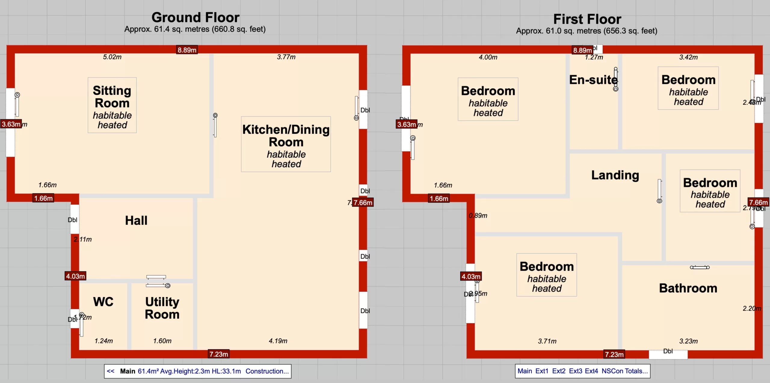 measuring for EPC floor plans
