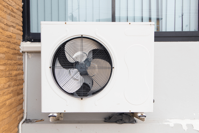 ASHP Medium Air source heat pump installation for EPC heating system compliance